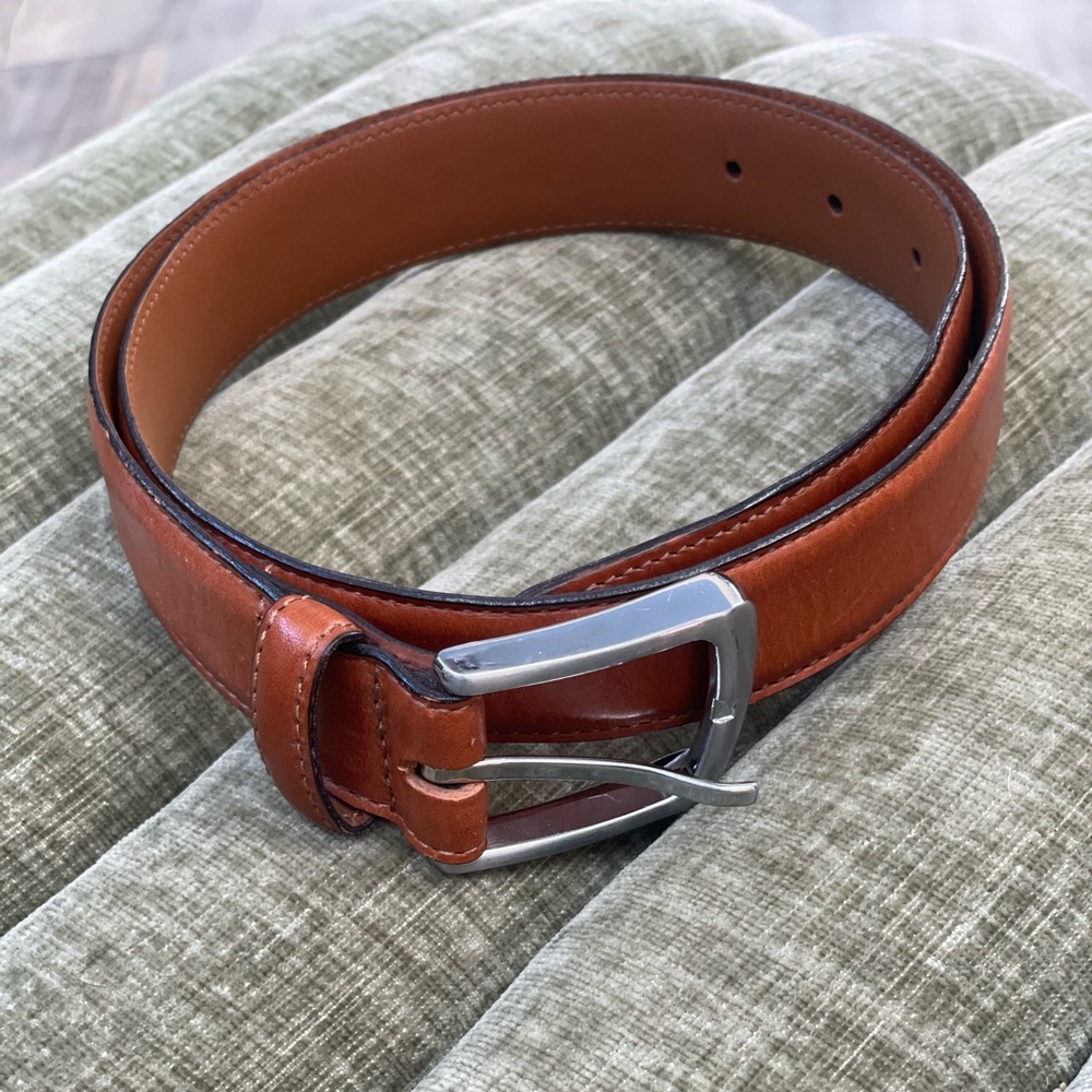 Bosca genuine leather belt size 32
